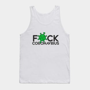 Fuck coronavirus Tank Top